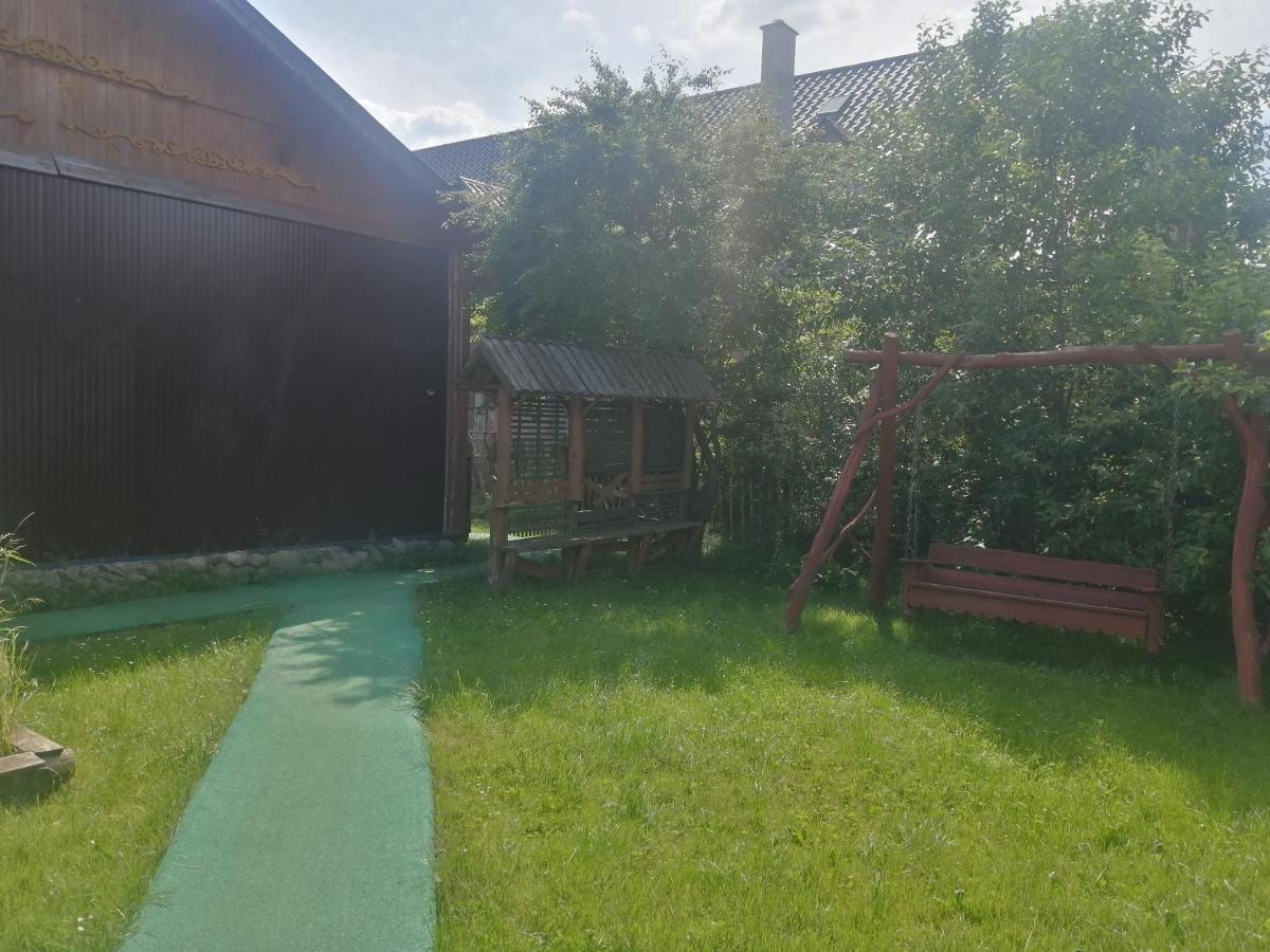Ostoja Apartment Bialowieza Bagian luar foto