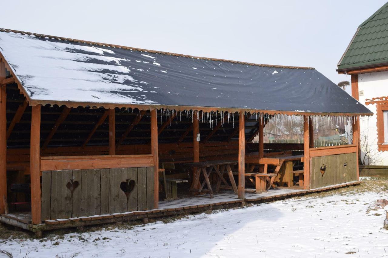 Ostoja Apartment Bialowieza Bagian luar foto